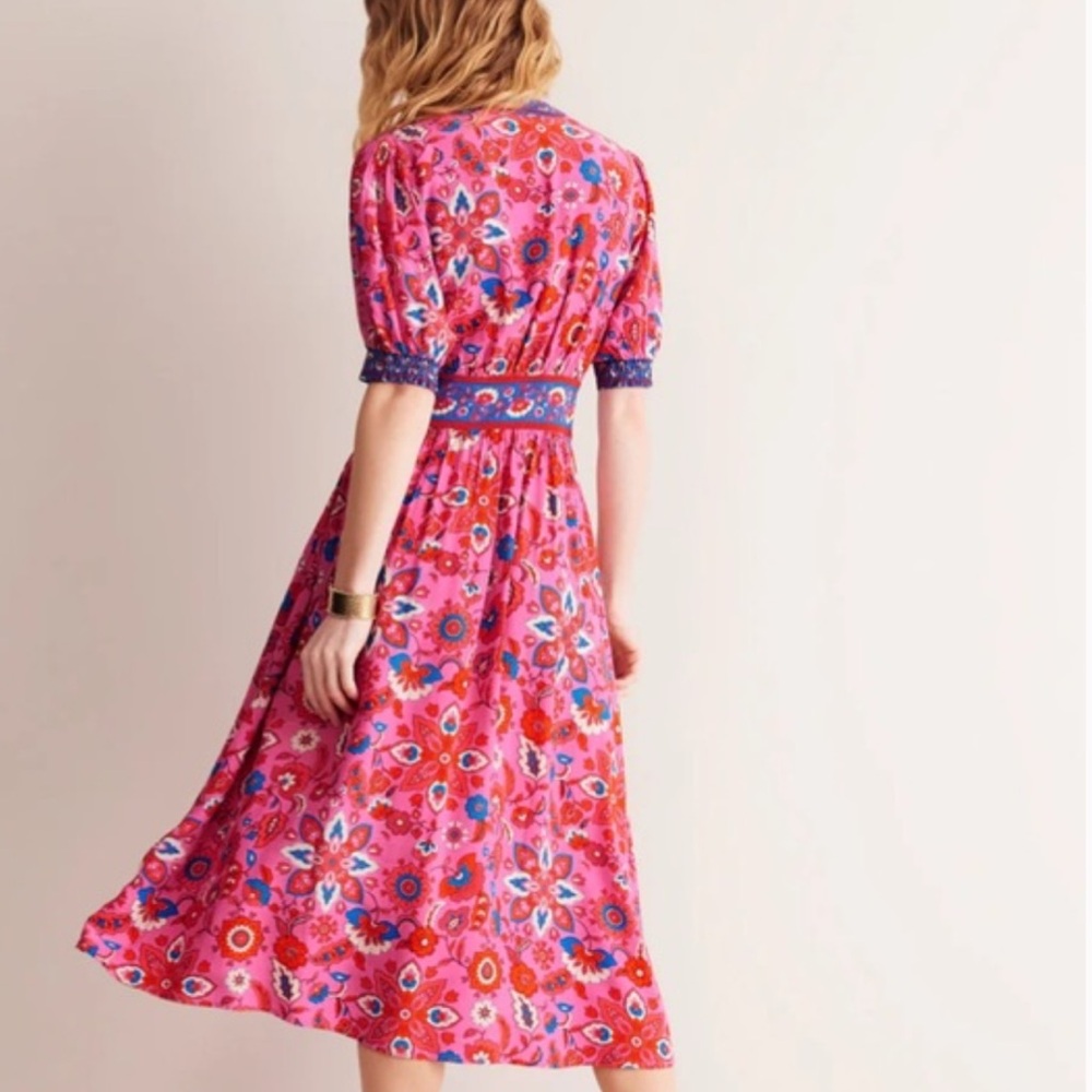 Boden Elsa Midi Tea Dress